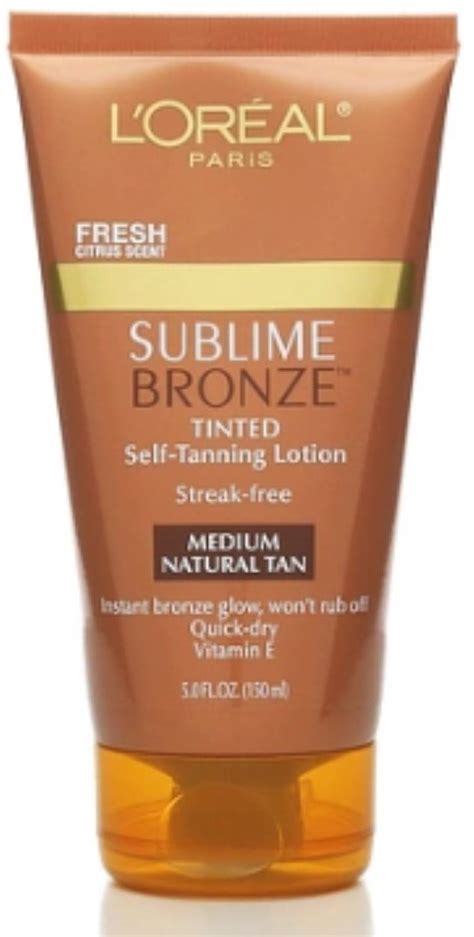 l'oreal bronze tanning products.